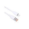 Obrázek Kabel nabíjecí silikonový - USB 2.0 A - Lightning konektor / 1 m