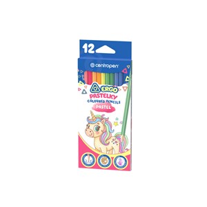 Obrázek Pastelky Centropen 9524 PASTEL - 12 barev