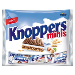 Obrázek Sušenky Knoppers minis 200g