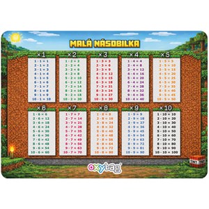 Obrázek Vzdělávací karty A4 - Malá násobilka / Playworld