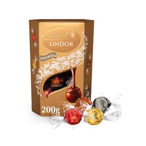 Obrázek Lindt LINDOR Assorted - čokoládové pralinky / 200g