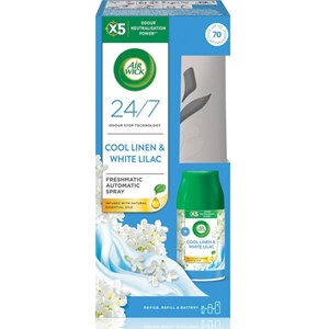 Obrázek Air Wick Freshmatic - Svěží prádlo a bílá orchidej, strojek a náplň / 250 ml
