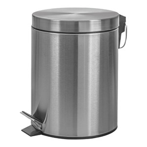 Obrázek Odpadkový koš Donau Home kulatý - 5 l / nerez