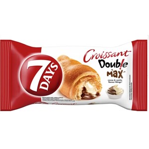 Obrázek 7 Days Croissant Double max - kakao a vanilka / 80 g